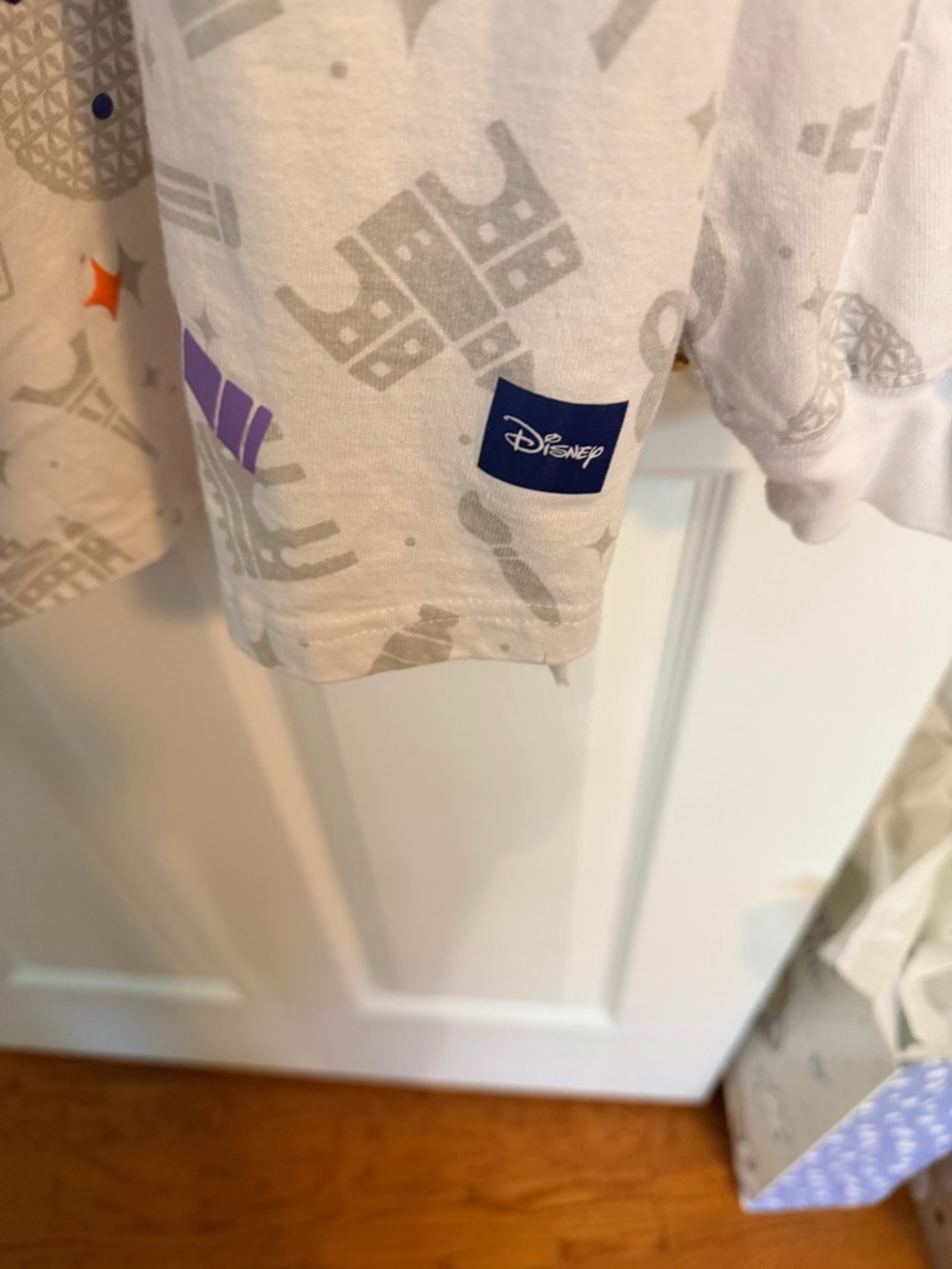 Disney White T-Shirt with Printed Neck Label - Picture 4 of 6